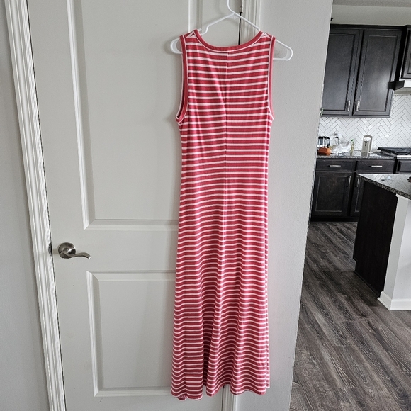 J. Crew Striped High-Low Maxi Dress - Picture 5 of 7